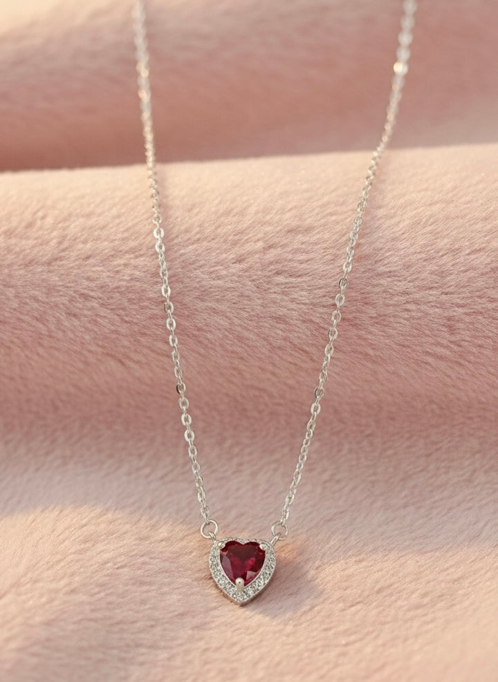 Collar Plata Corazón