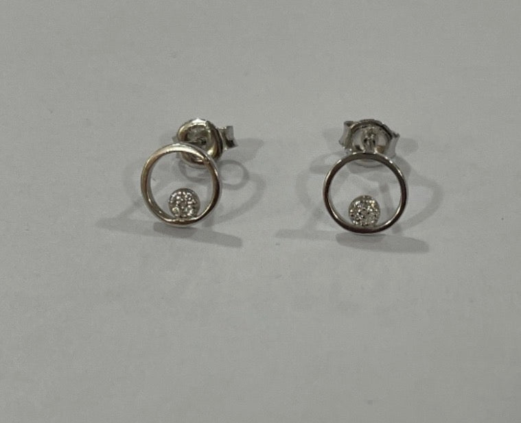 Aretes Plata Lira 8MM