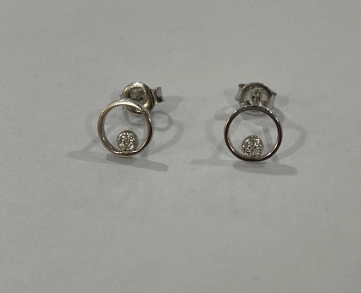 Aretes Plata Lira 8MM