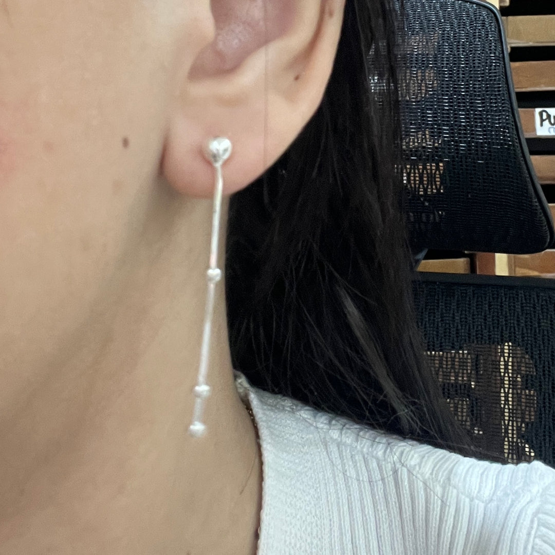 Aretes Plata Río