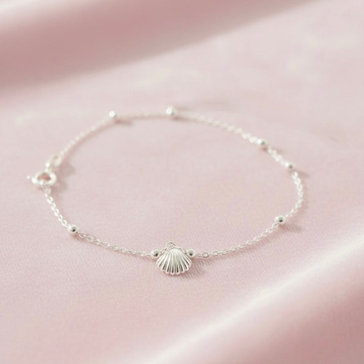 Tobillera Plata Conchita