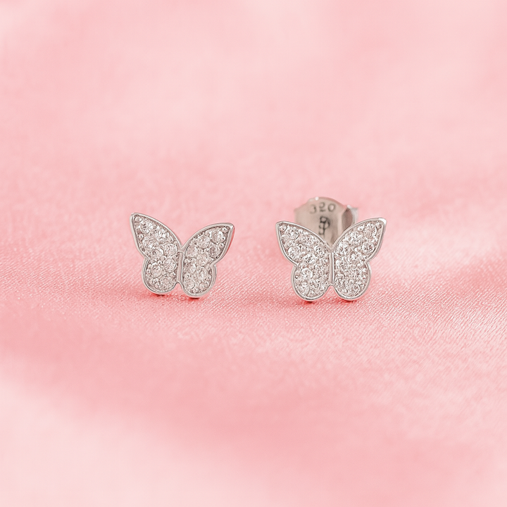 Aretes de Plata 🦋