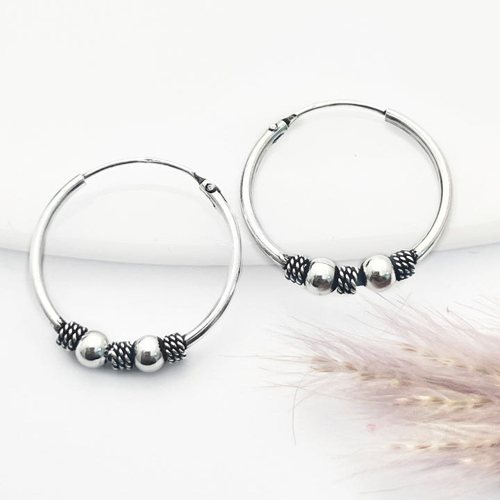 Argollas Abrazo Bali 20MM