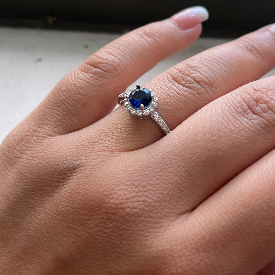 Anillo de Plata Redondo 🔵