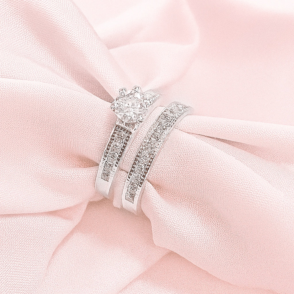 Anillos Dúo de Plata