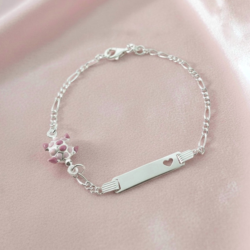Pulsera Plata Tortuga Niña