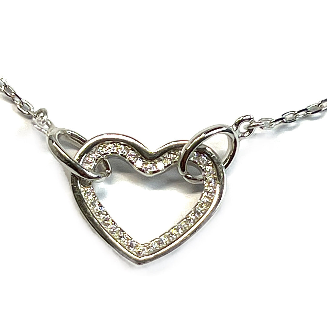 Pulsera Plata Corazón Grande