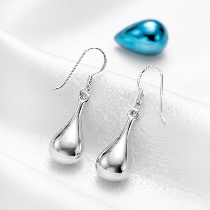 Aretes Gota 10MM Plata