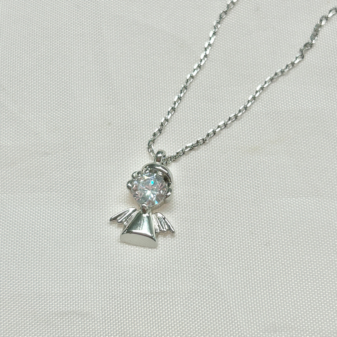 Collar Plata Ángel 👼🏻