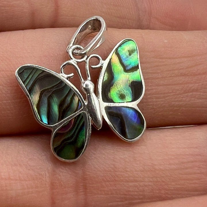 Dije de Plata Mariposa Abulón