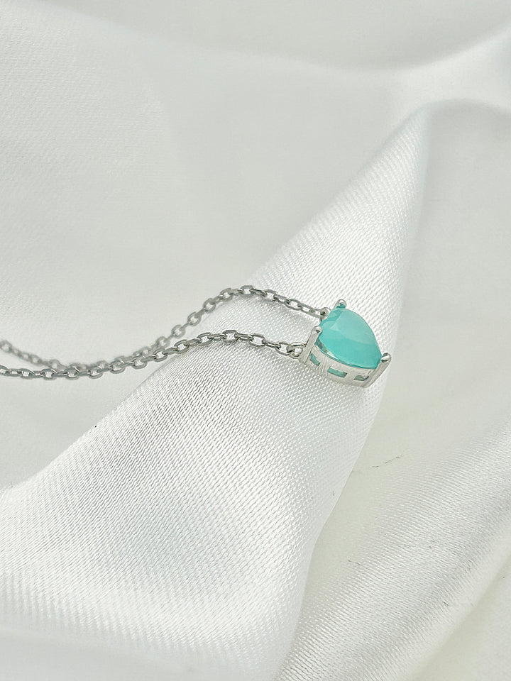 Collar Plata Corazón