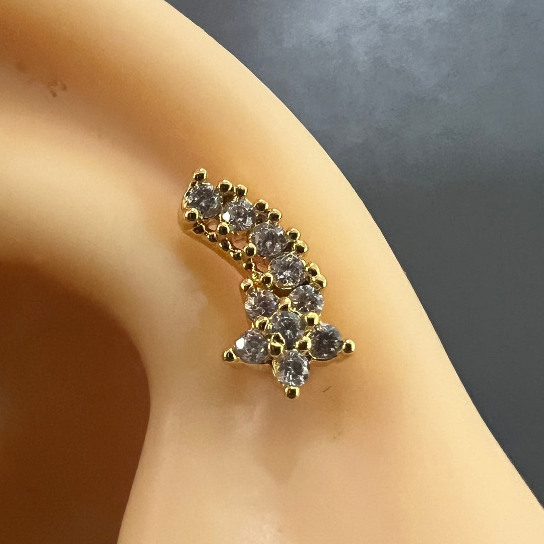 Arete Quirúrgico 💫 Estrella Fugaz Dorado