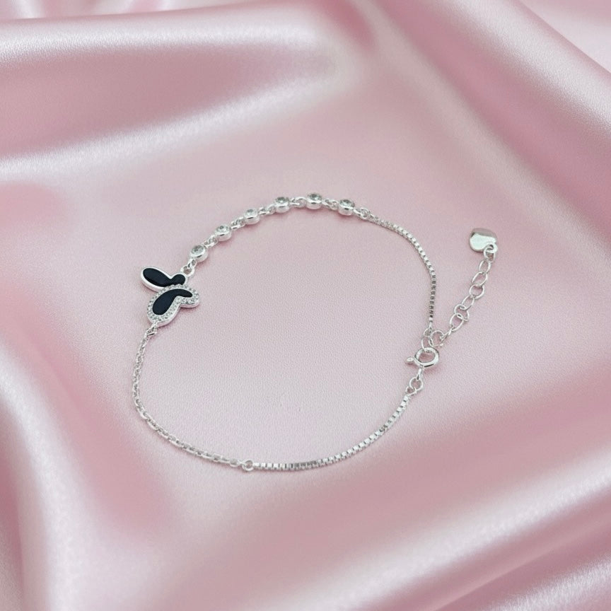 Pulsera Plata Mariposa
