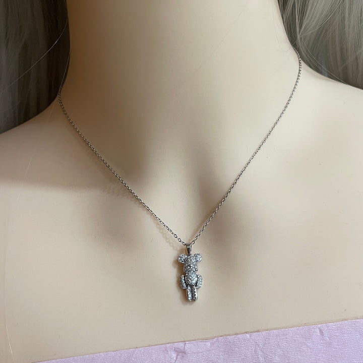 Collar de Acero Ted Plateado