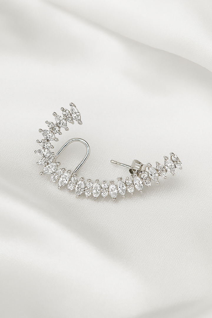 Arete Escalador de Acero Sonrisa Plateado