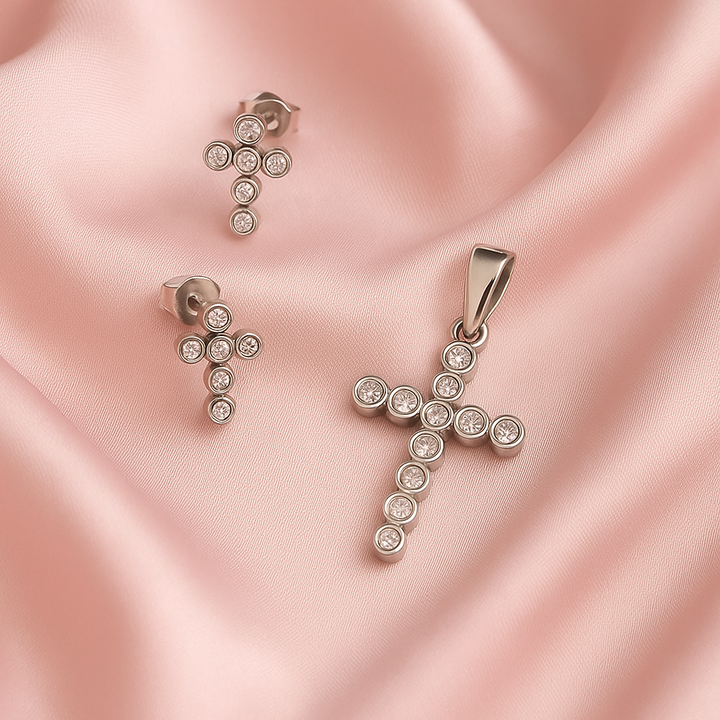 Juego Plata ✝️Cruz Circulitos