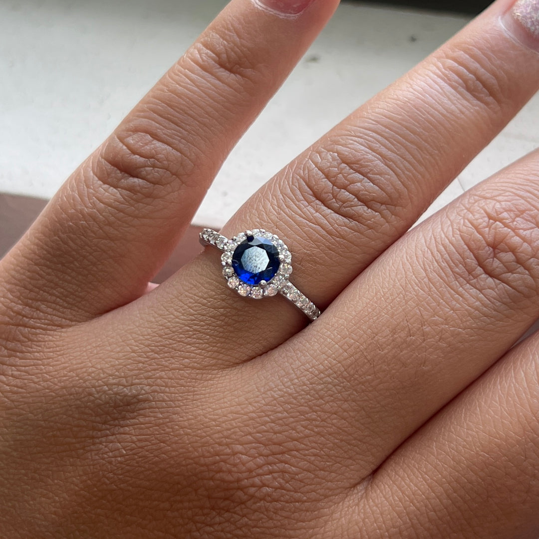 Anillo de Plata Redondo 🔵