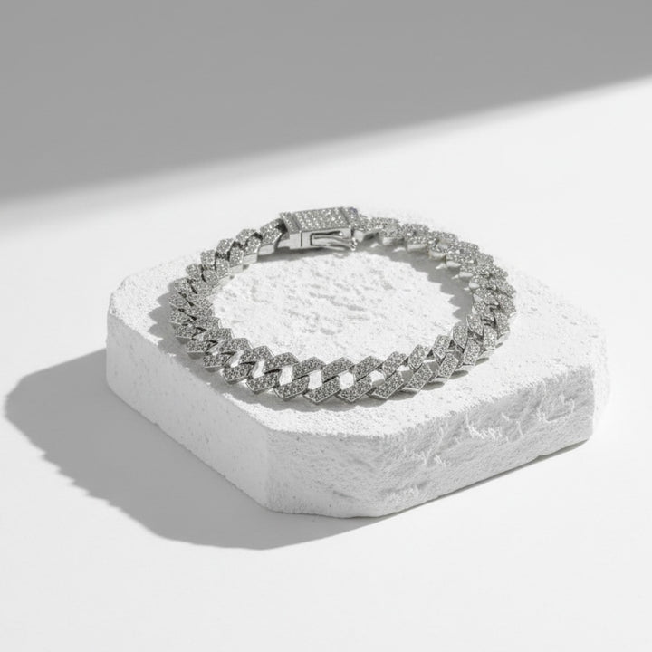 Pulsera Plata Cubana