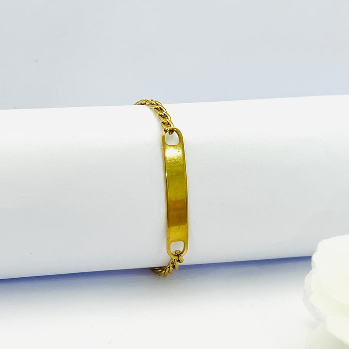 Pulsera Acero Curb Niño y Niña