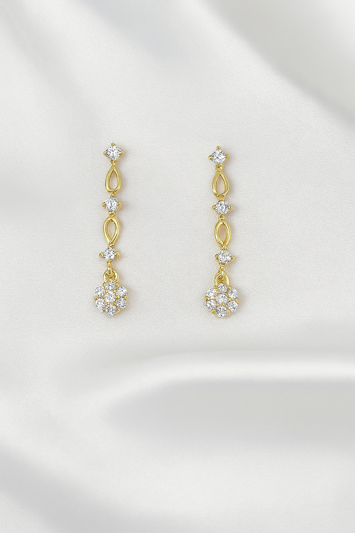 Aretes de Acero Largos Florcita