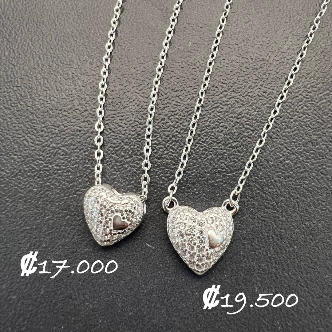 Collar Plata Corazón
