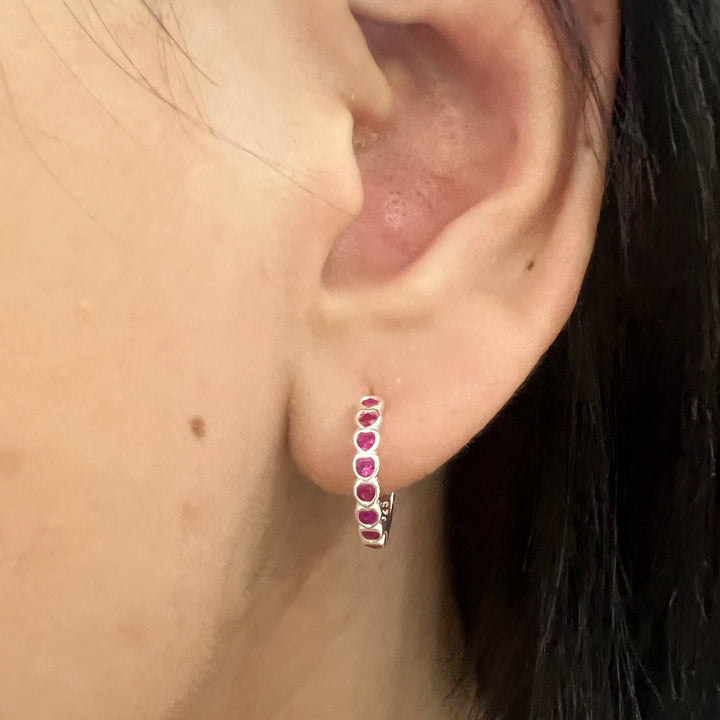 Huggies de Plata Corazones