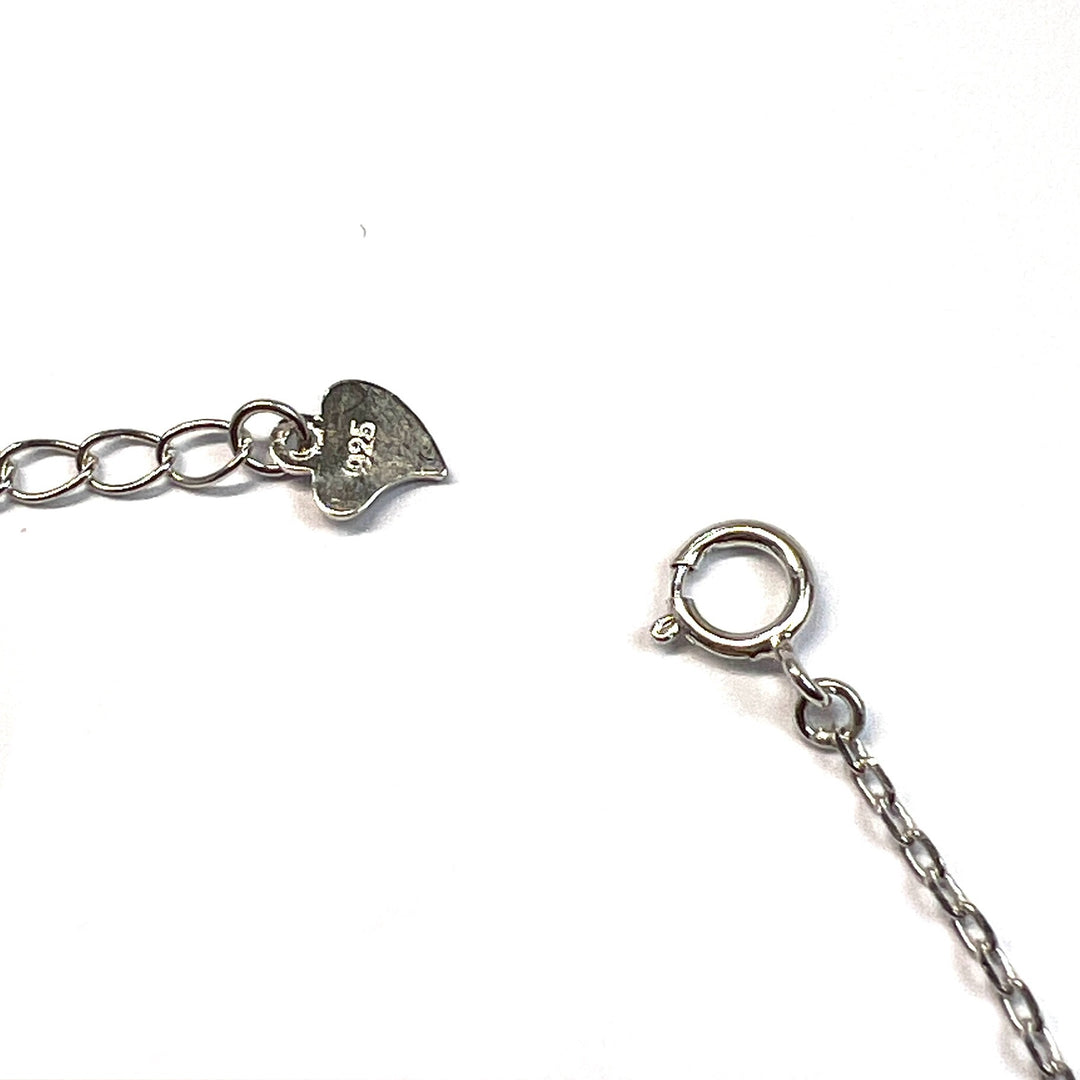 Pulsera Plata Corazón Grande