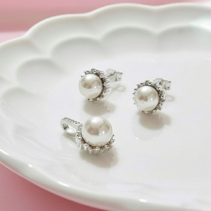 Juego Plata Perlas Picos 🤩