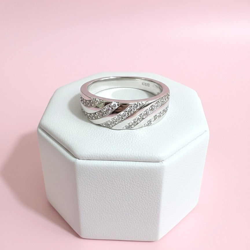 Anillo Hombre Elegante - Plata 925