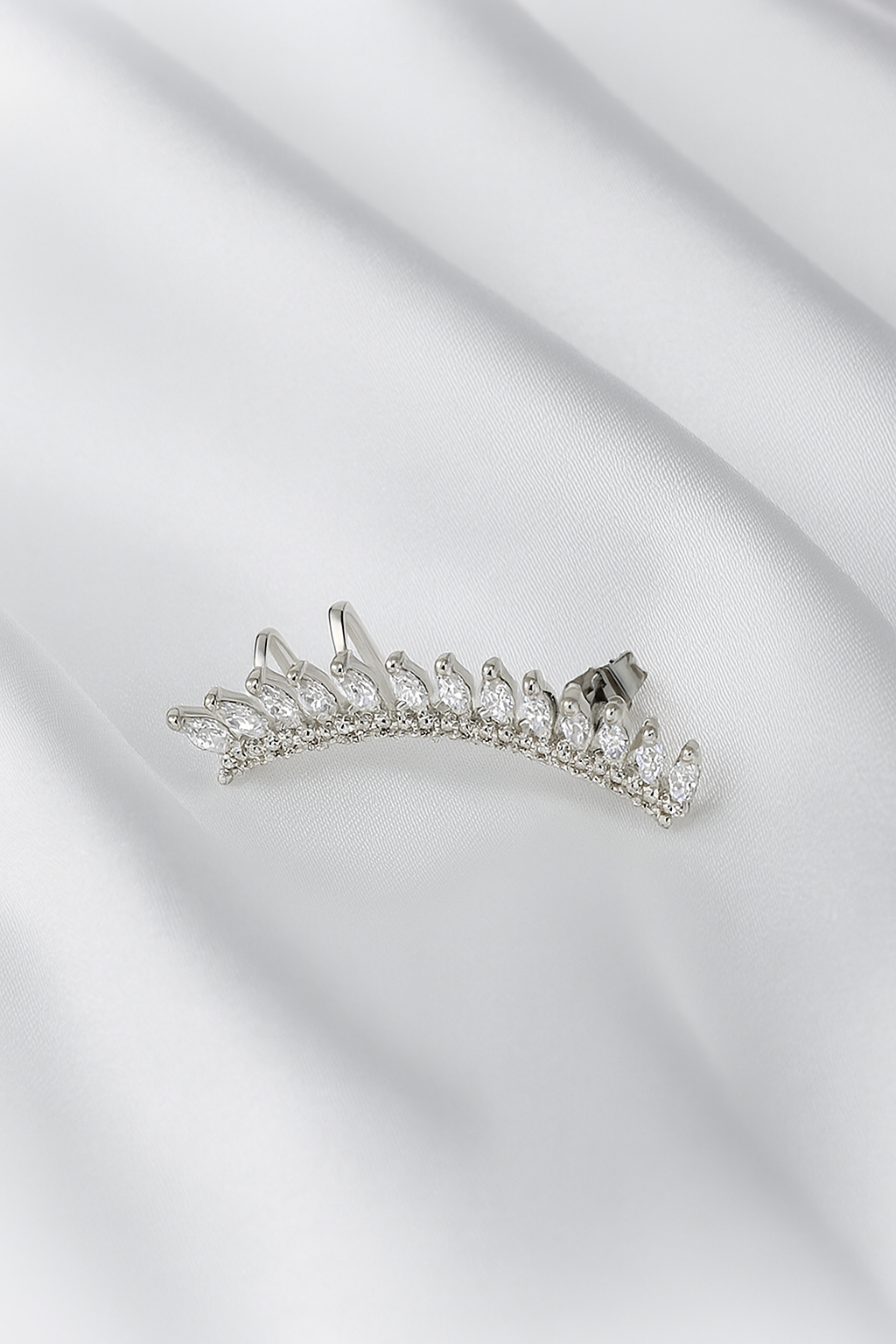 Arete Escalador de Acero Alúa Plateado