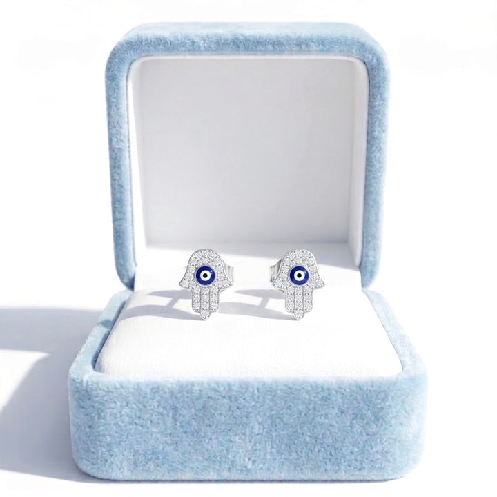 Aretes Plata Ojo Turco🧿