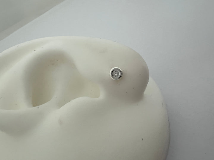 Aretes Plata Bebé Chispa