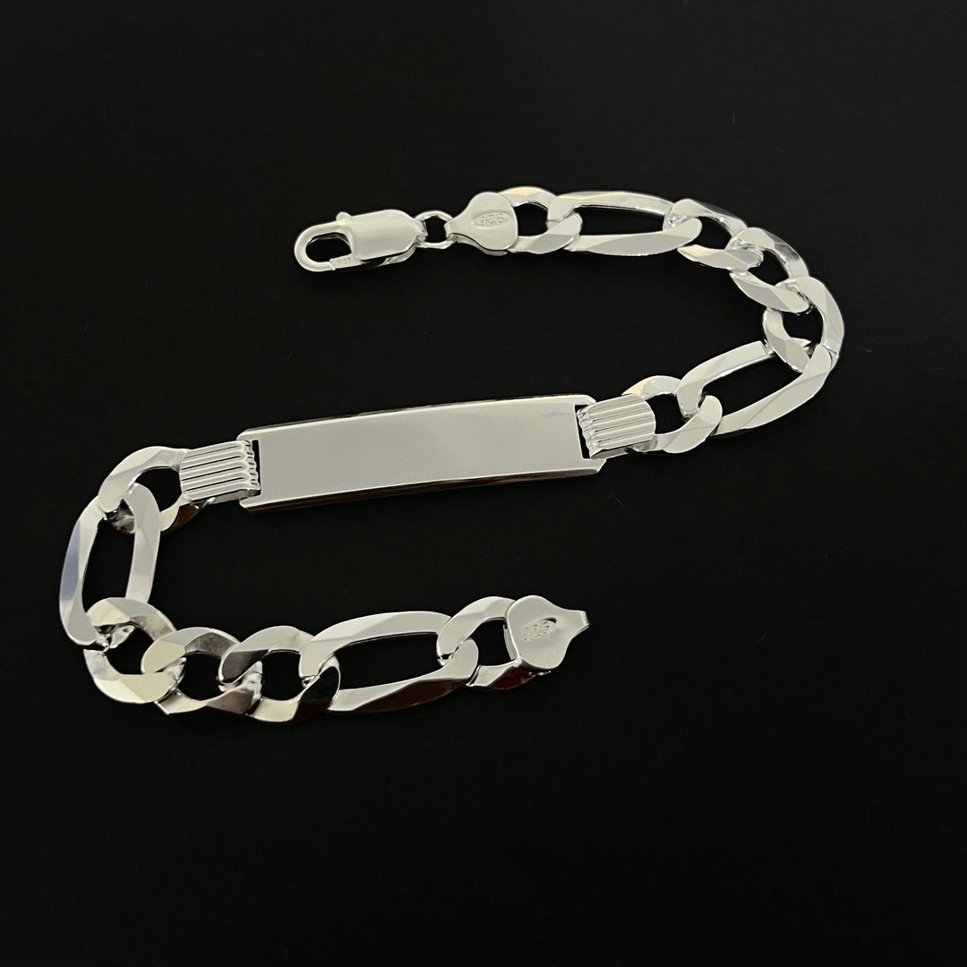 Pulsera Plata Hombre Fígaro