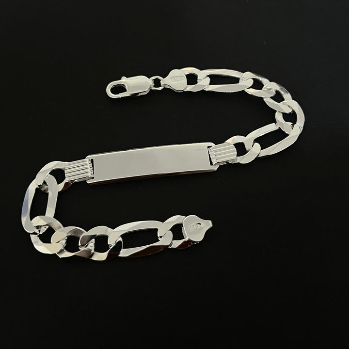 Pulsera Plata Hombre Fígaro