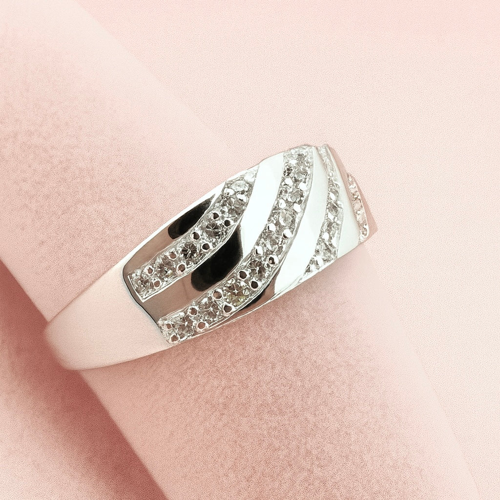 Anillo Hombre Elegante - Plata 925