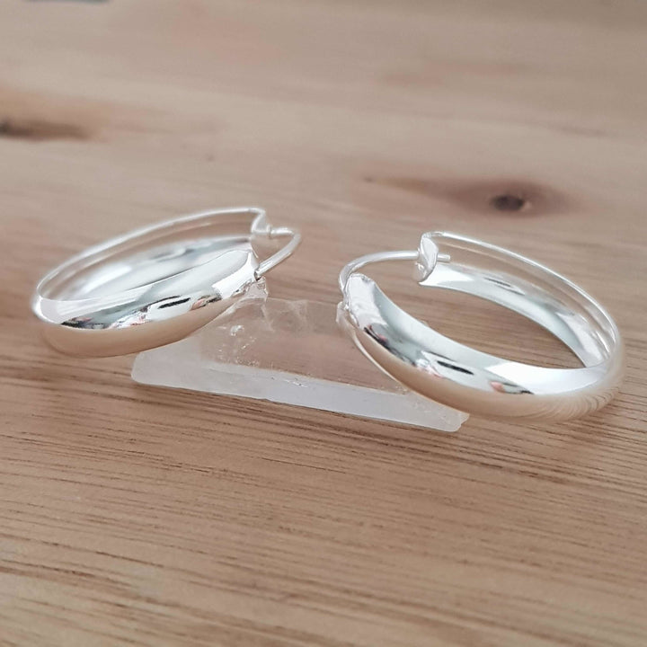 Argollas Divinas 18MM Plata