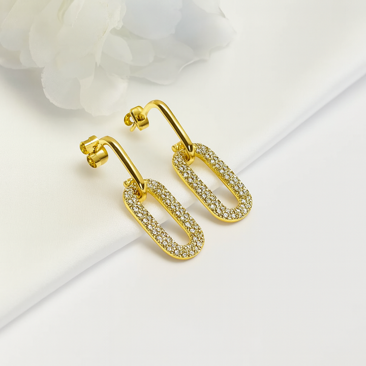 Huggies de Acero Largo Brillante ✨