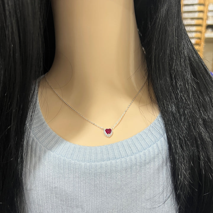 Collar Plata Corazón