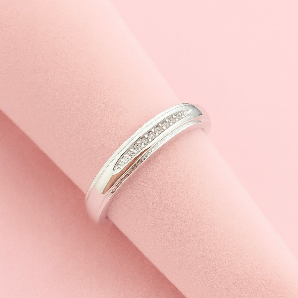 Anillo Hombre Miel - Plata 925