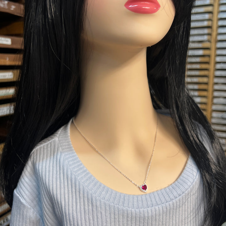 Collar Plata Corazón