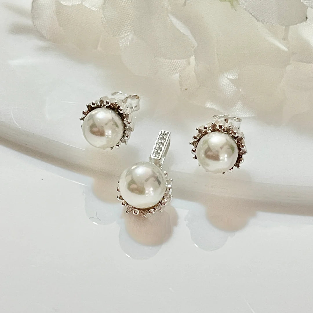 Juego Plata Perlas Picos 🤩