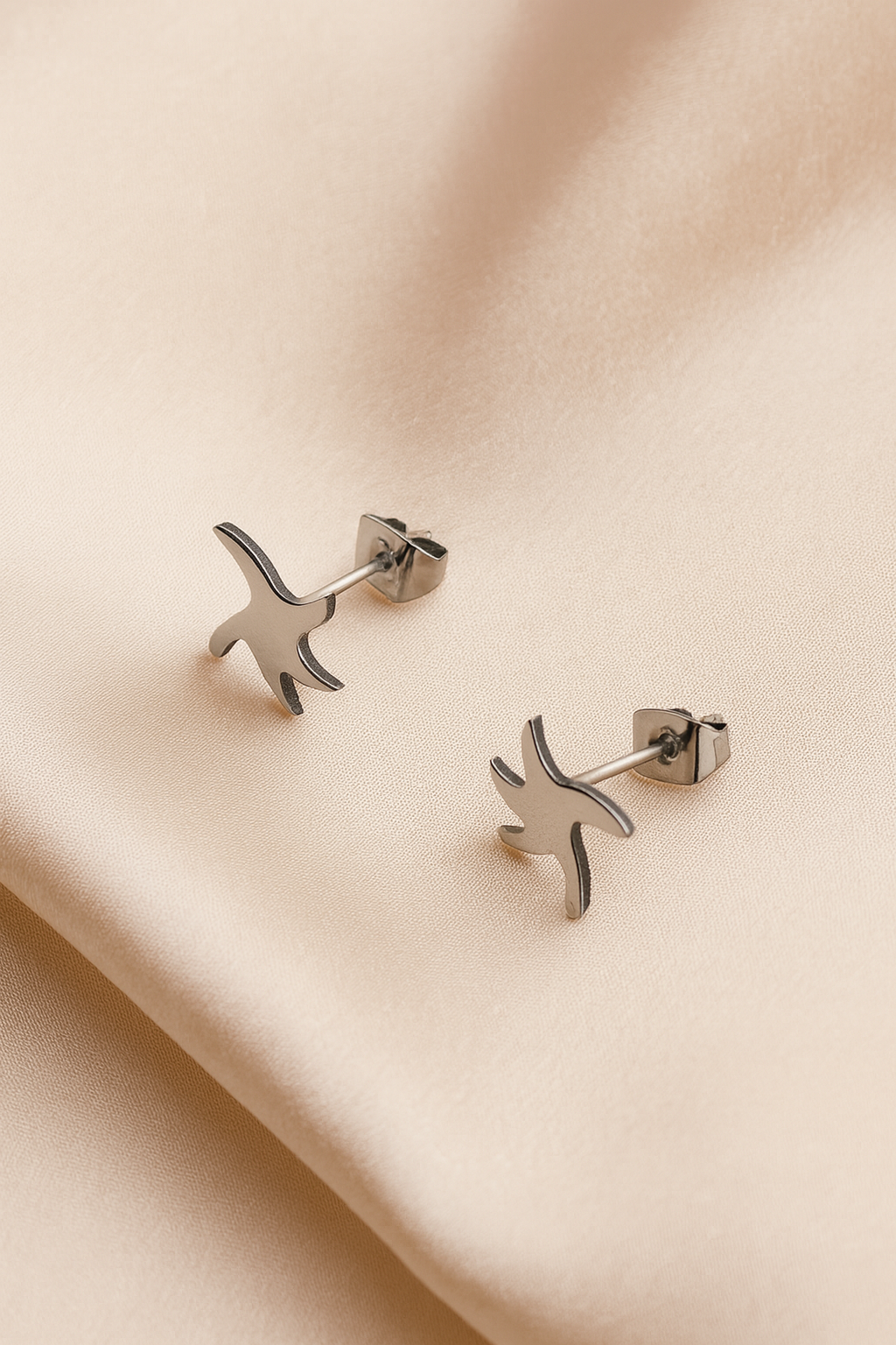 Aretes de Acero Estrella ⭐️