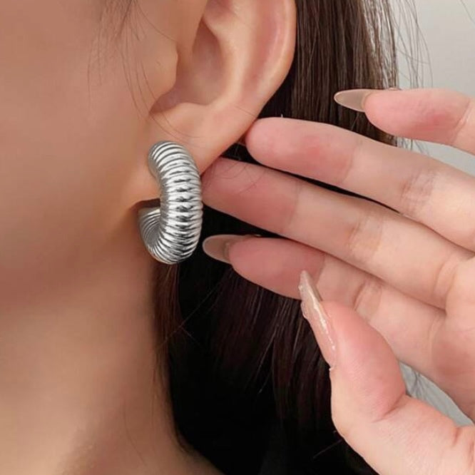 Aretes Acero Media Rosca 30MM