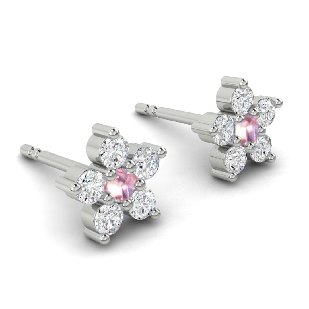 Aretes de Plata Florcita