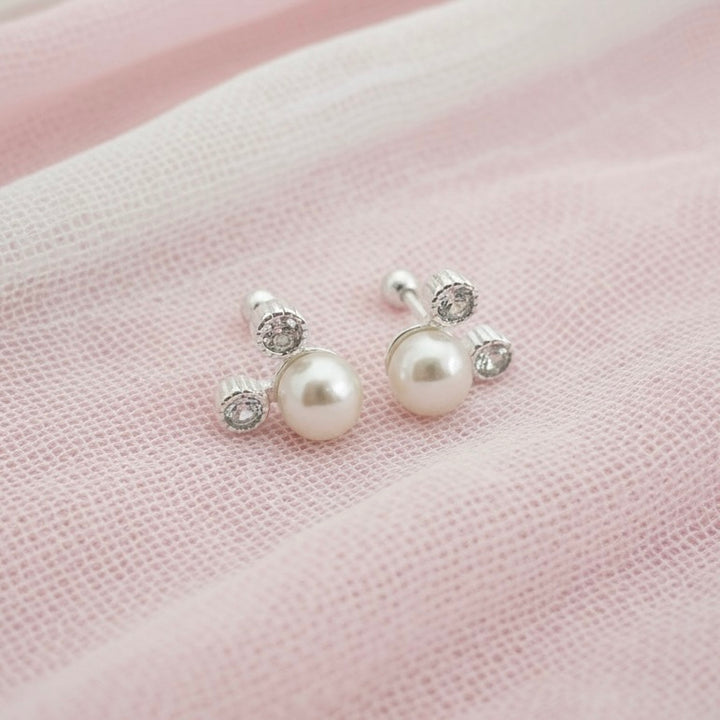 Aretes Plata Bebé Mickey