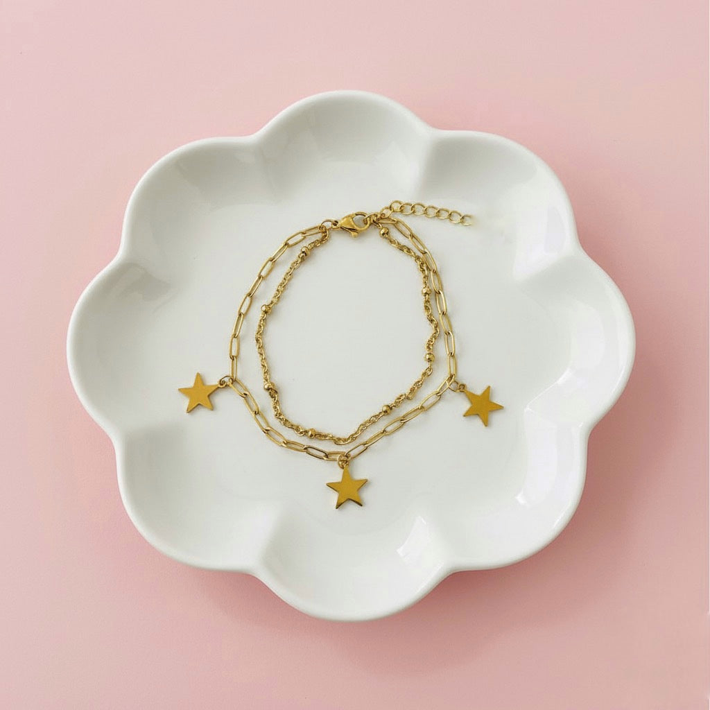 Pulsera Acero Estrellitas⭐️