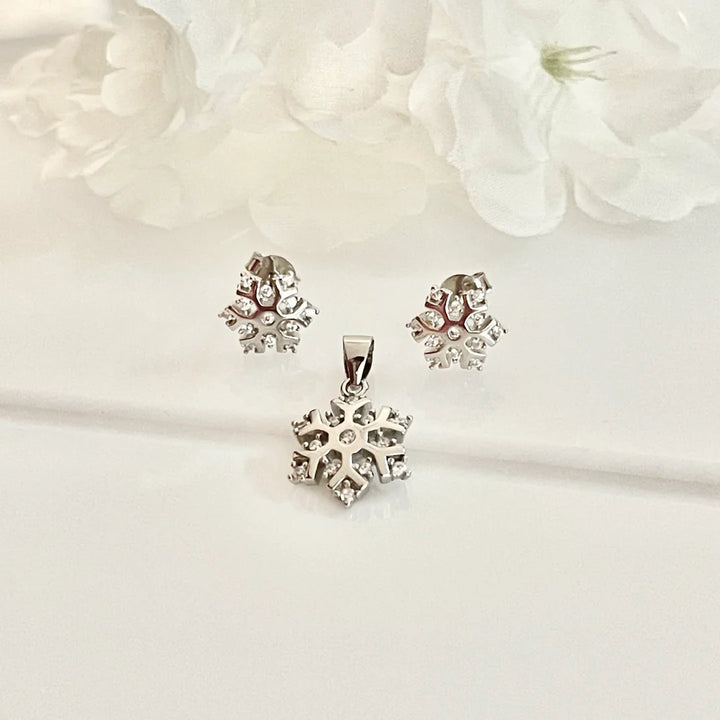 Juego Plata ❄️Copo Nieve