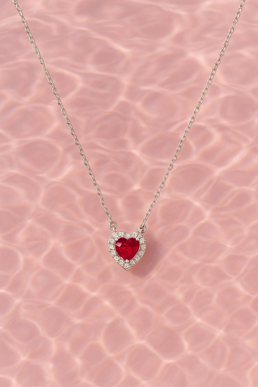 Collar Plata Corazón