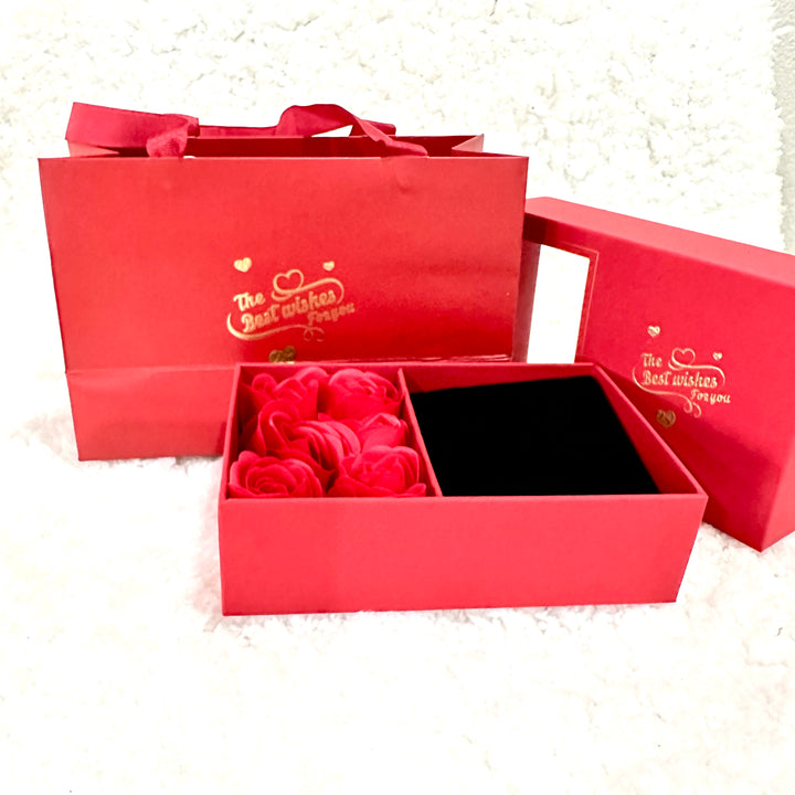 Caja Rosas 🌹 Perfumadas Roja