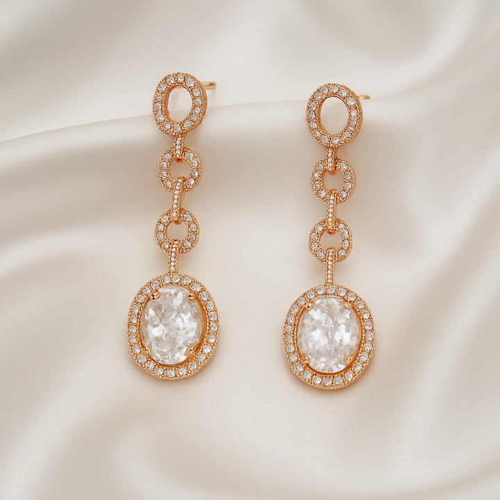 Aretes de Acero Largos Zenia